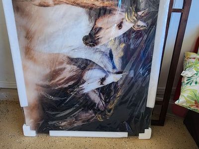 Unframed Horse Artwork Print - Large Animal Decor