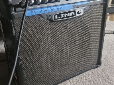 Guitar Amplifier and Electronic Drum Set