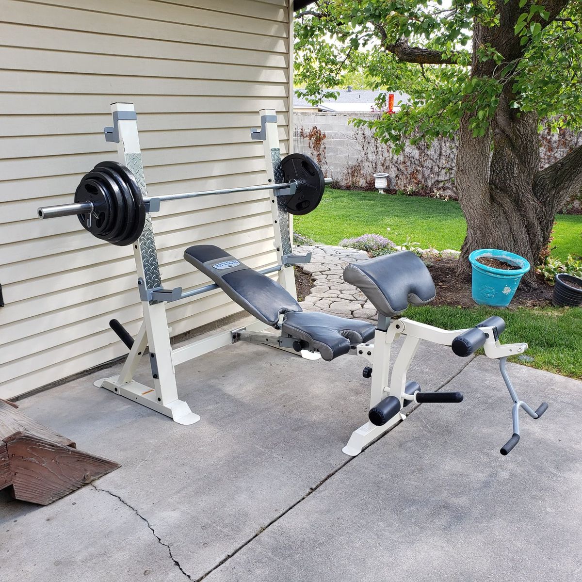 Olympic Weight Bench / Weights / Barbell