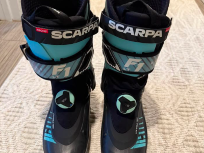 Scarpa F1 LT boots (size 26)