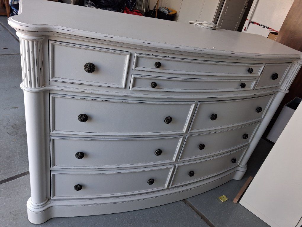 white dresser