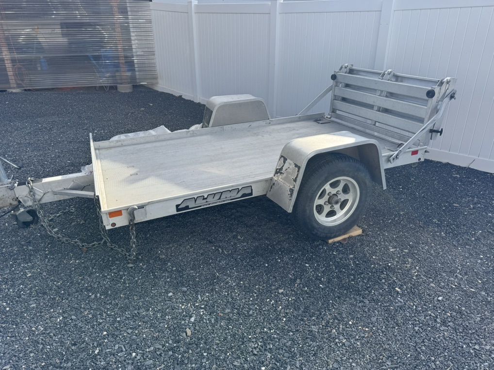 ALUMA TRAILER  4.5x8 Aluminum