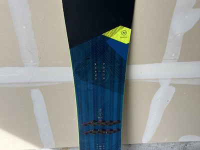 Nidecker Merc Snowboard - 156cm - All-Mountain Freeride Snowboard with Burton carrying bag