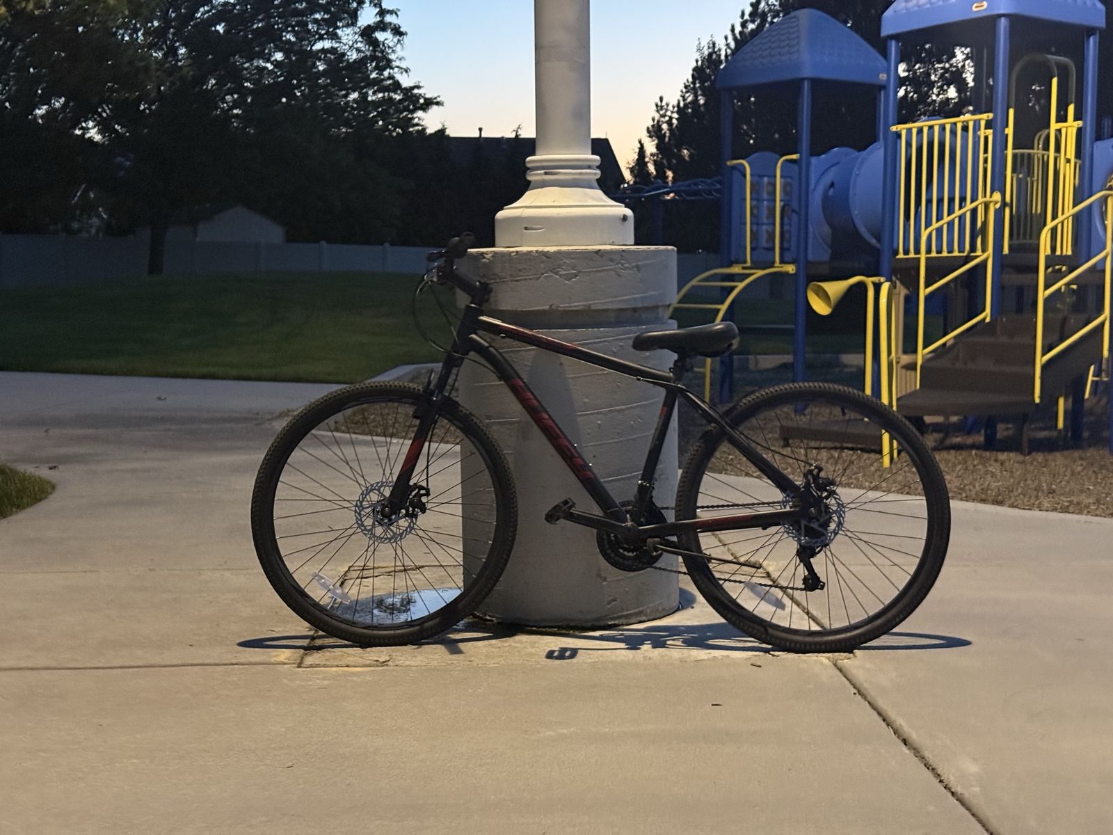 Huffy Mountain Bike - Black and Red