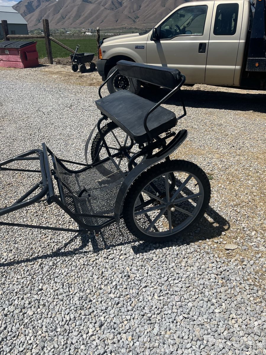Pony/Mini Horse Easy-Entry Driving Cart/Buggy