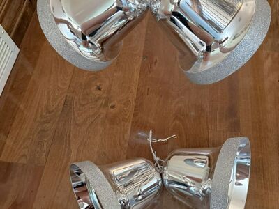 Set Of 4 large Wedding Bells 8