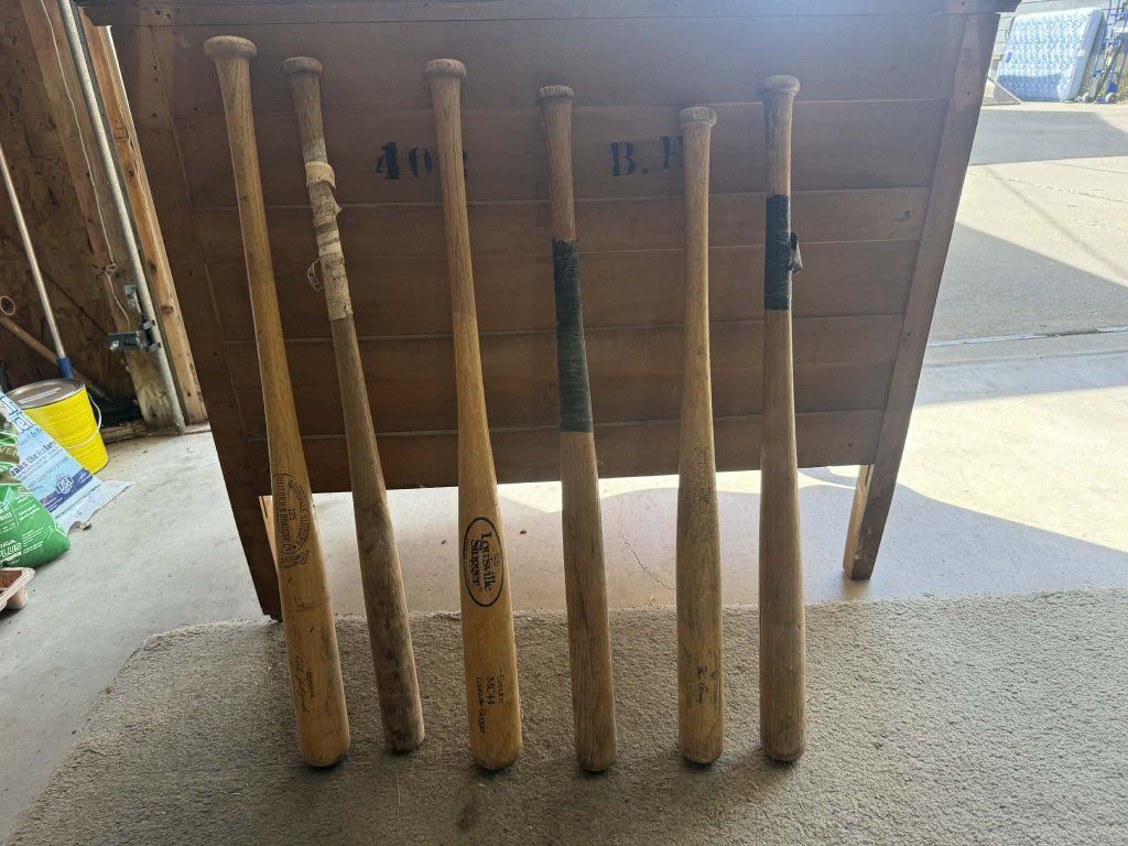 Old Baseball Bats