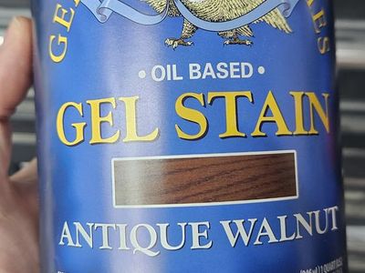 General Finishes Oil Based Gel Stain Antique Walnut 1 Quart