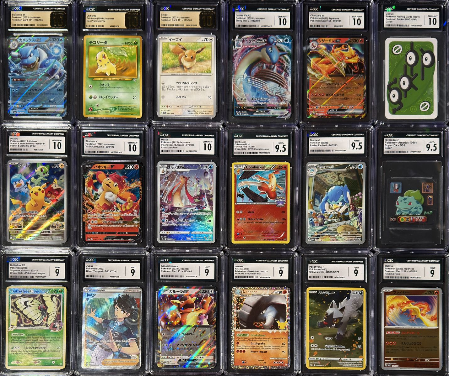 Pokemon - GRADED CARDS - 46 TOTAL - Accepting Offers