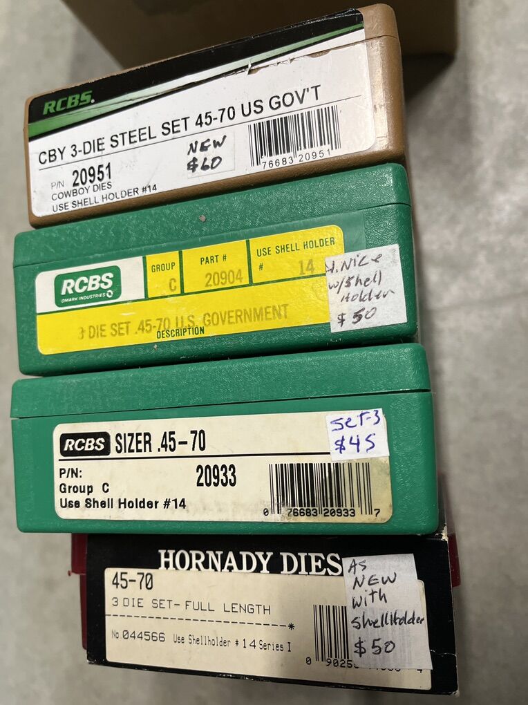 45-70 Die Sets.