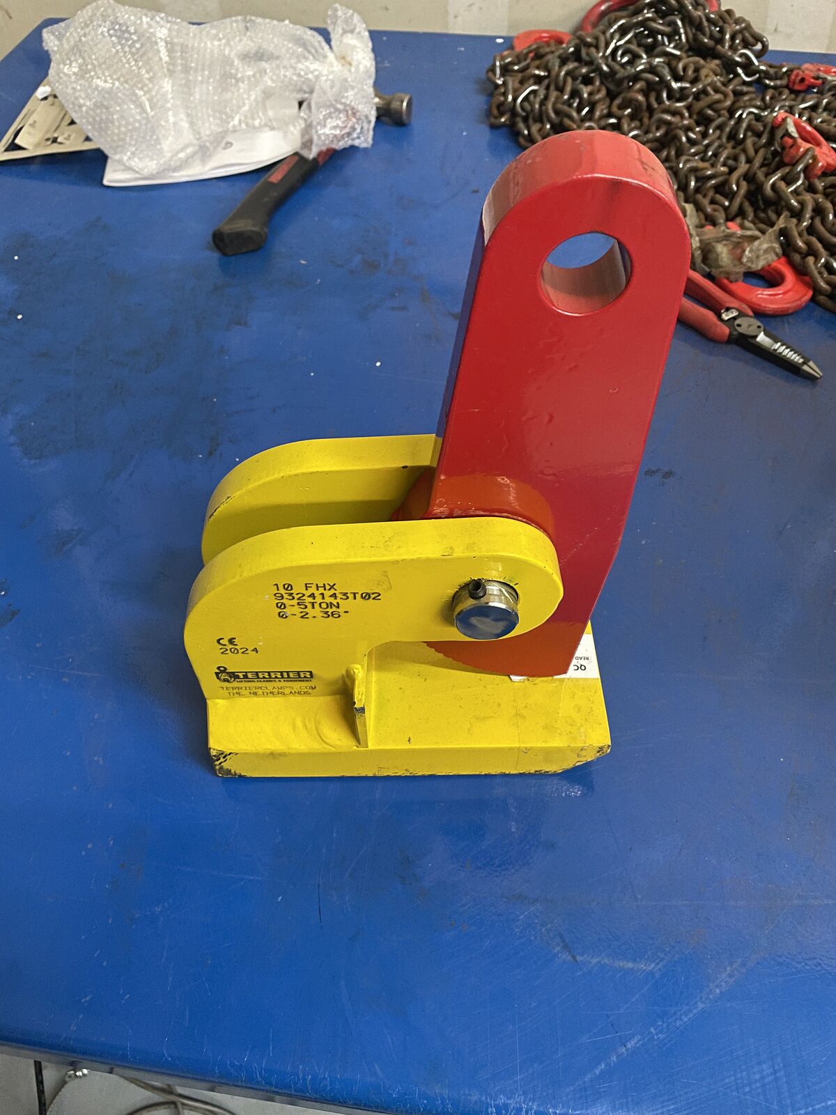 Horizontal Plate Lifting Clamp