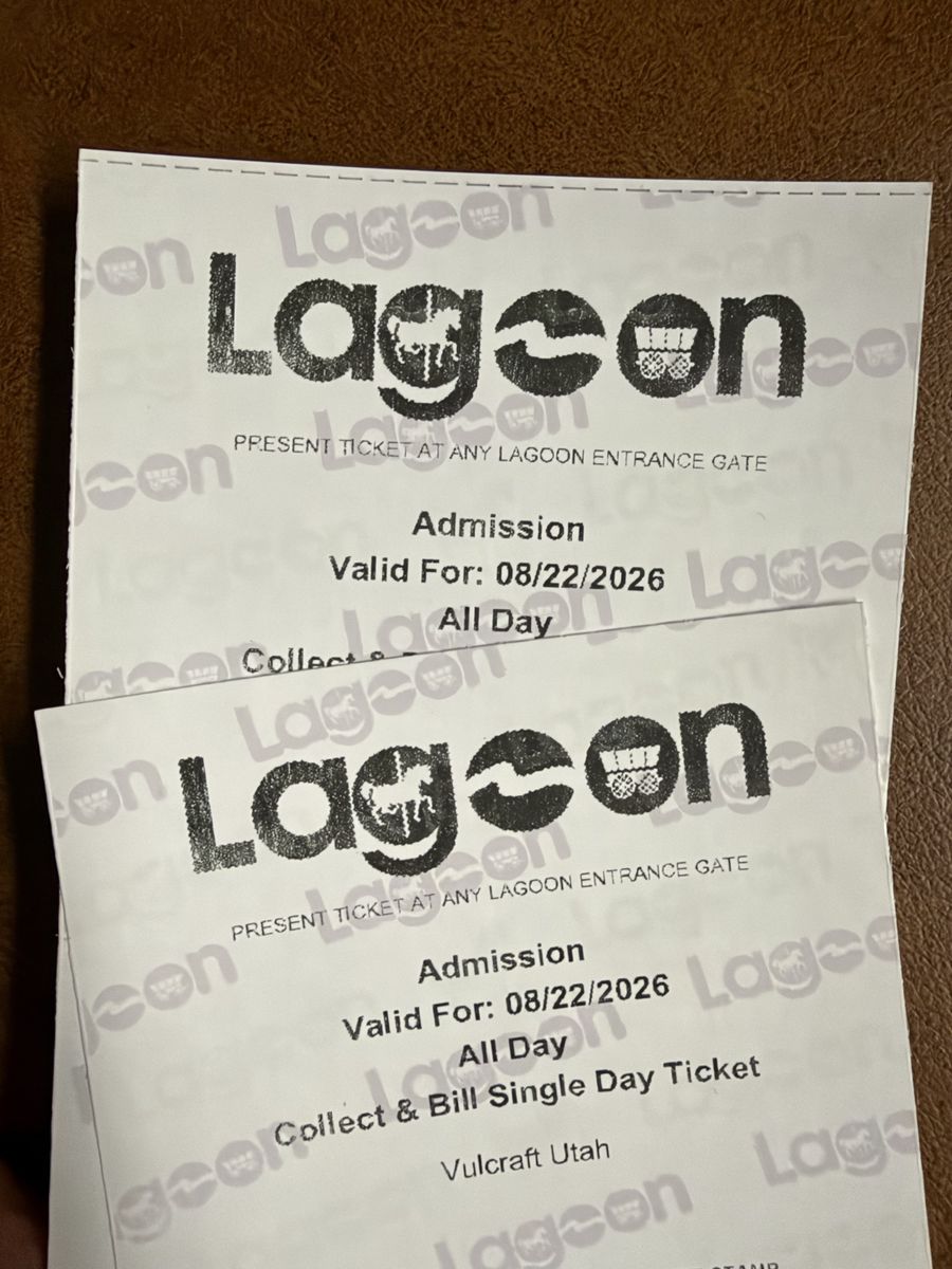 2 Lagoon Tickets