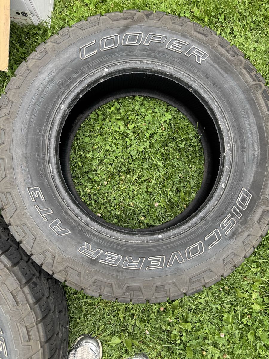 OEM Toyota Tundra 18” Wheels & Cooper Discoverer AT3 LT Tires