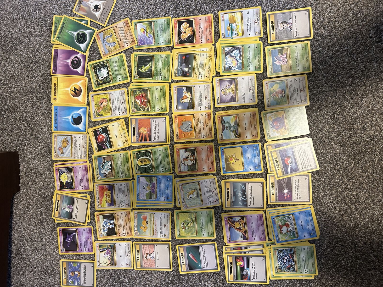 114 Vintage Base Set 2 Pokemon Cards!