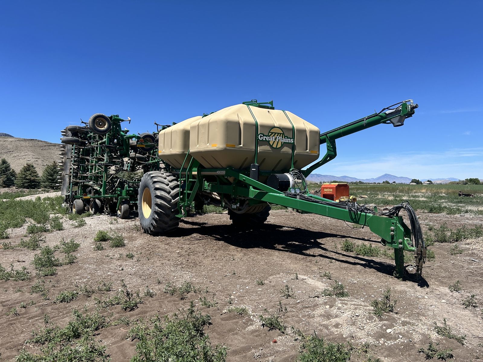 2019 Great Plains Air Cart & FCA4500-45' Air Cultivator Drill