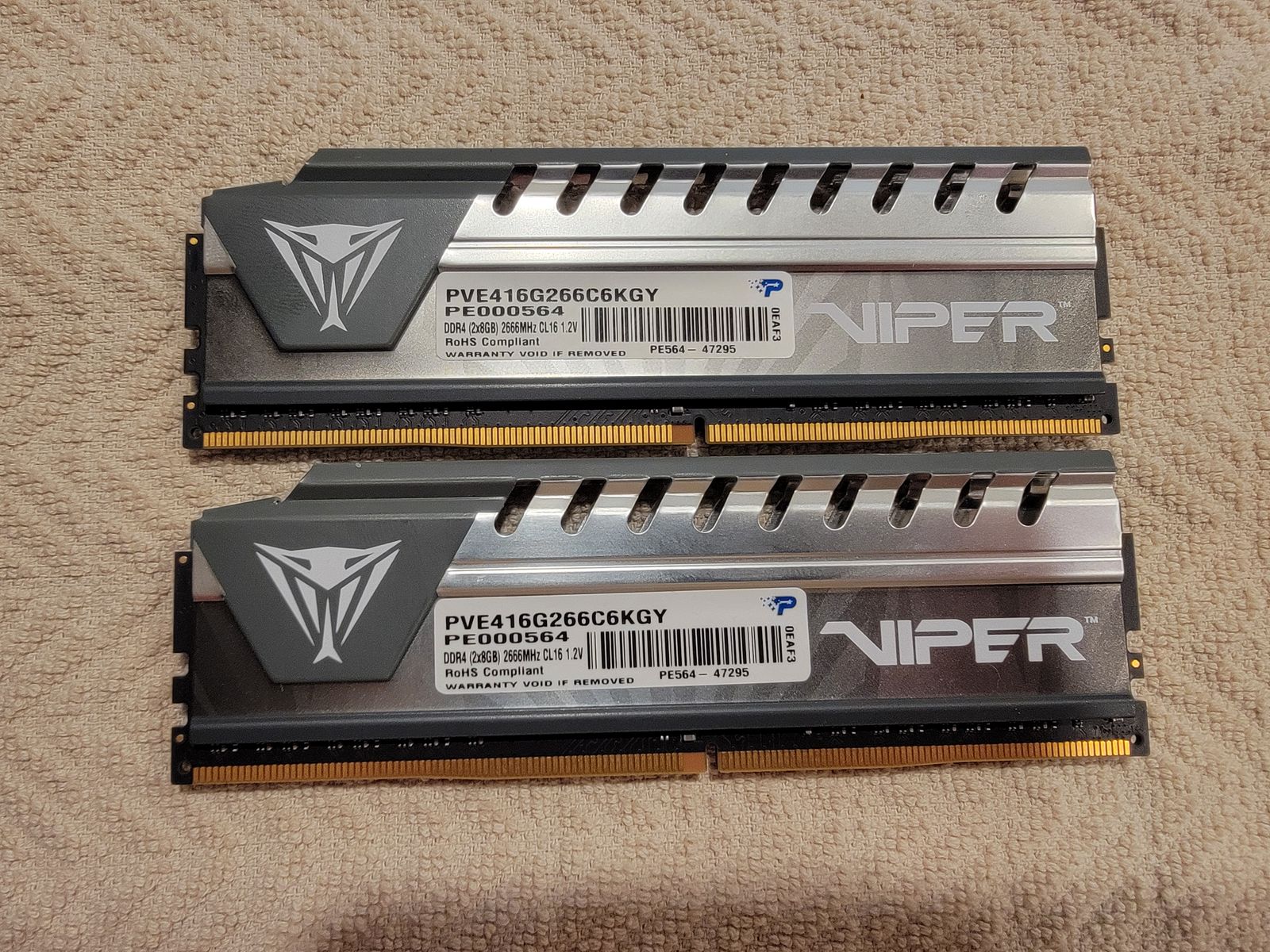 Patriot computer RAM