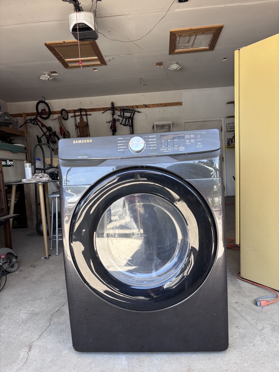 Samsung 7.5 cu ft Electric Dryer - Black Stainless - Works Great