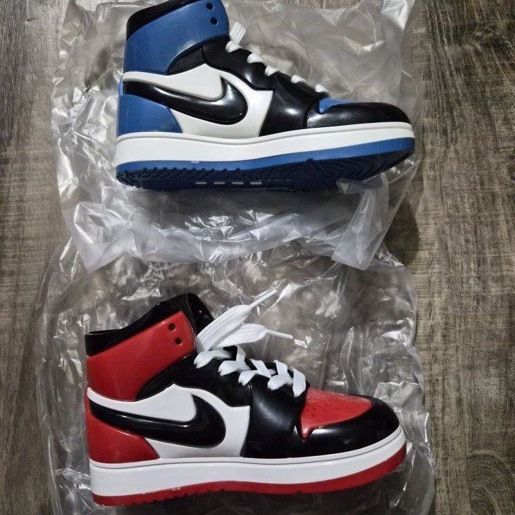 New AJ1 Sneaker Shaped Wireless Bluetooth Speaker and Power bank 