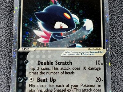 Sneasel ex 103/109 EX Ruby & Sapphire Pokemon Card NM