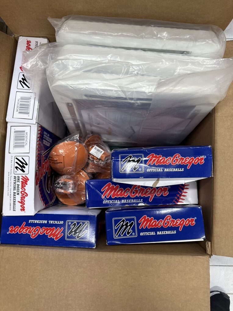 MacGregor baseball items