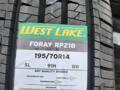 195/70r14 Westlake foray rp218