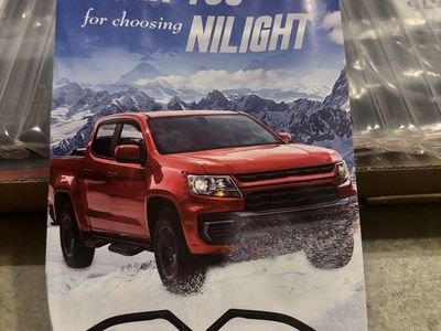 Nilight Window Rain Guards Vent-575 Truck Window Visors 4-Piece Set New