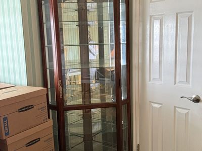 Beautiful Corner Curio Cabinet