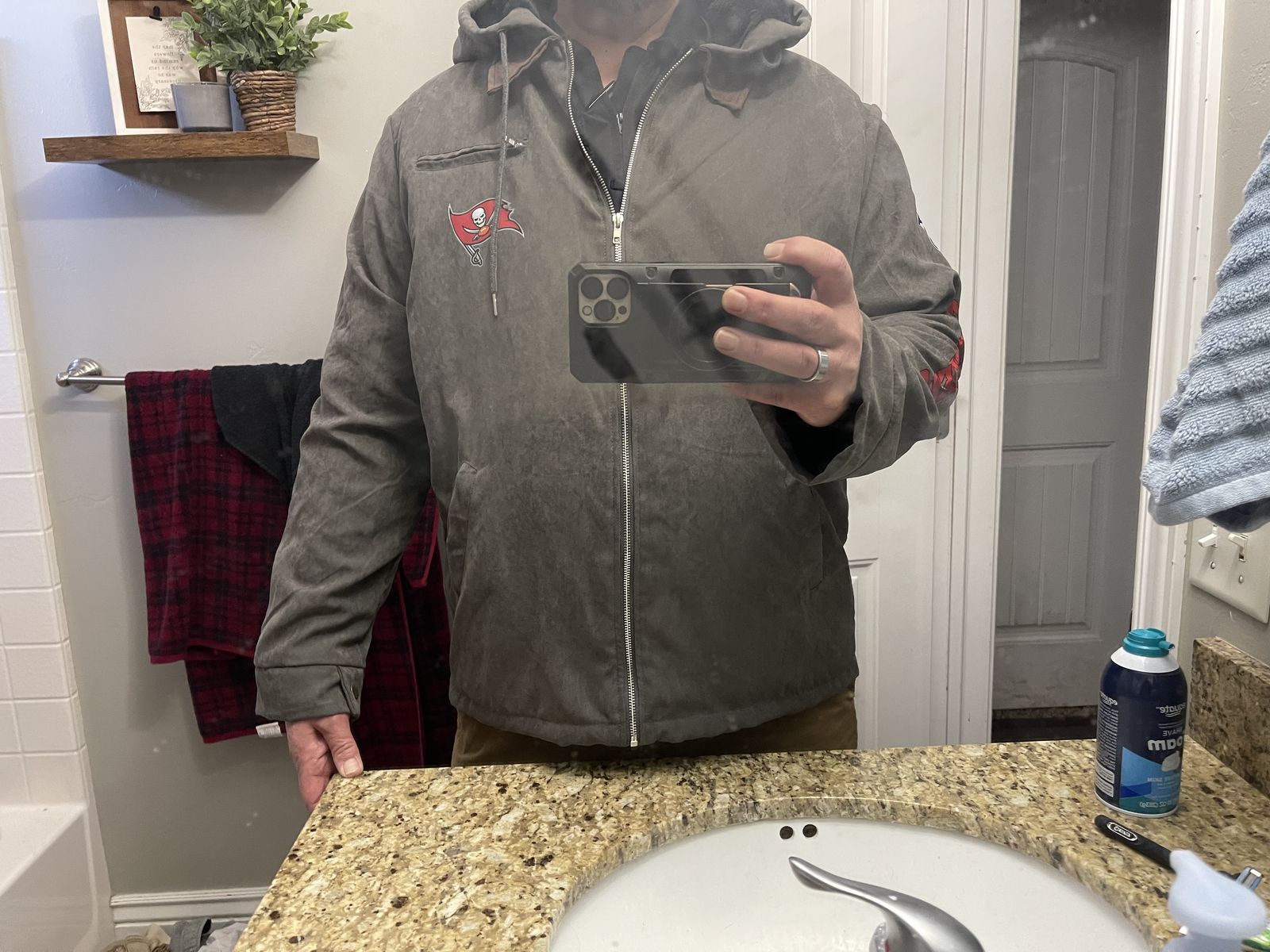 NFL Tampa Bay Buckaneers Jacket Hoodie Coat