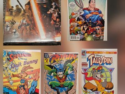 Comic Book Lot: Superman & Bugs Bunny, Robin, Disney's TaleSpin, Star Wars