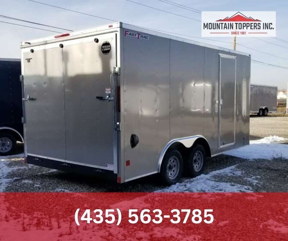 2026 WELLS CARGO 8.5X16 DELUXE TRAILER