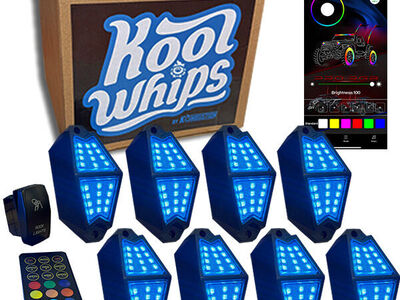 UTV LED Whip installaion