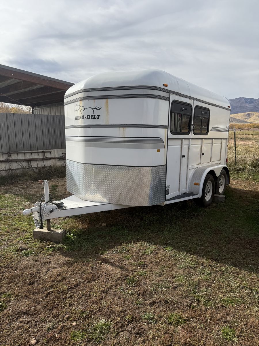 2002 Thuro  Built Horse Trailer- Tall
