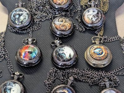 Lot of 10 NEW pocket watches great for resale or gifts. asking $35 for all 10