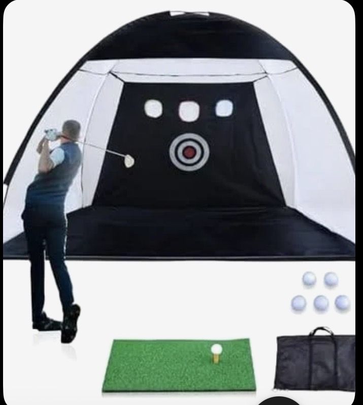 10x7 Golf Net With Mat $70.00 OBO