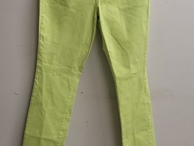 Ann Taylor Modern Fit Lime Green Pants Size 12