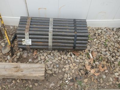 2 ft x 1 inch x 1/8 thick tubing bundle of 60