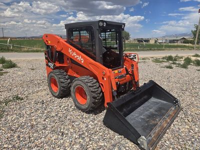 2024 Kubota SSV75 Skid Steer Loader with Bucket - Heavy Duty Industrial Equipment