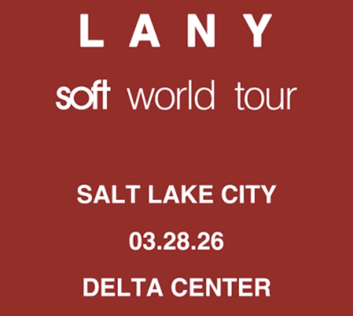 LANY Concert Tickets