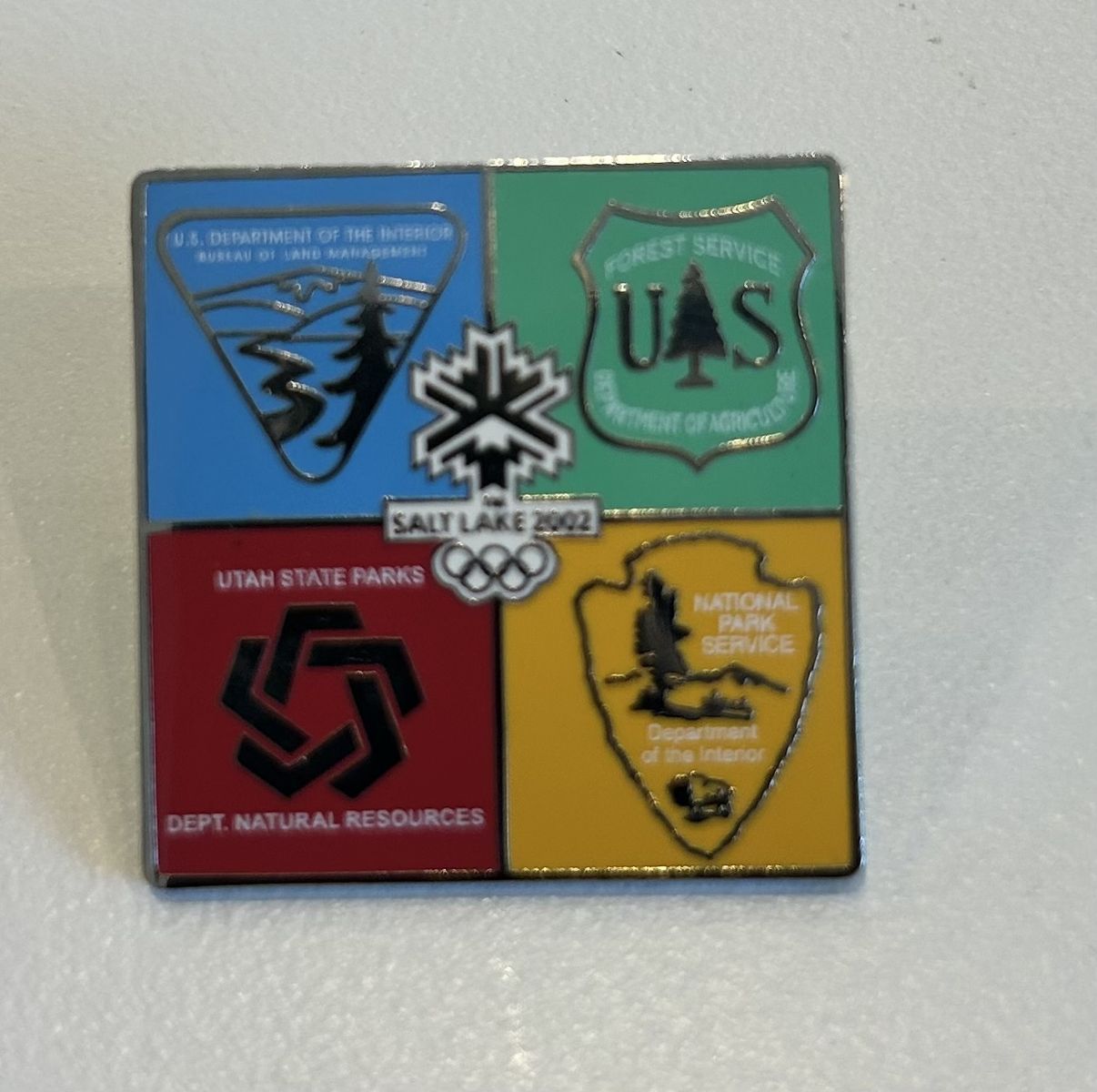 Rare Olympic Pin 2002 Americas Public Lands