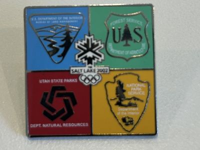 Rare Olympic Pin 2002 Americas Public Lands