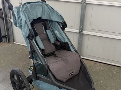 BOB Alterrain All-Terrain Stroller - Air-Filled Tires, Smooth Suspension, Locking Swivel Wheel