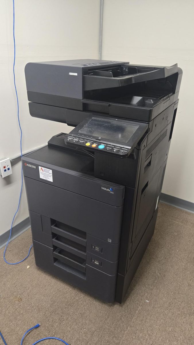 Kyocera TASKalfa 4002i printer with extension base