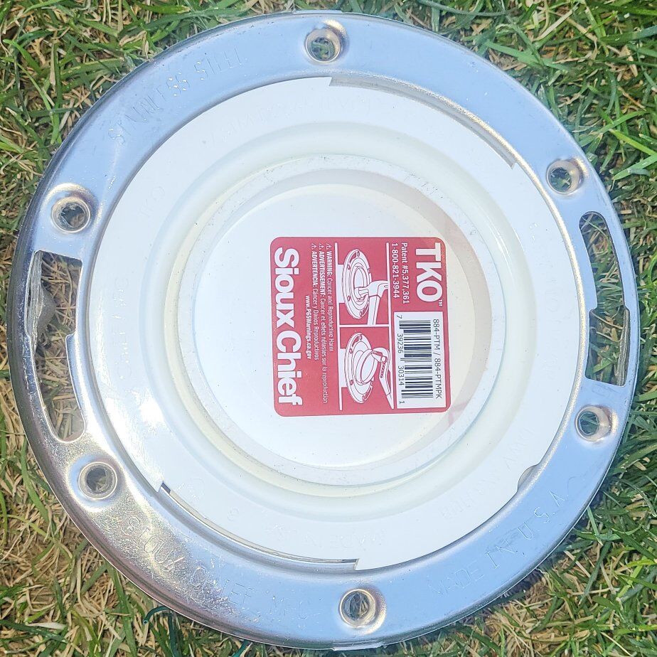 knockout closet flange