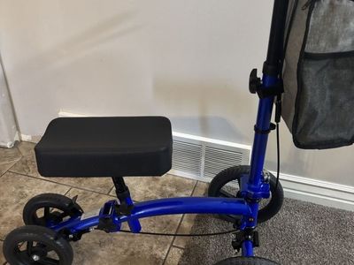 NEW Blue Foldable Knee Scooter