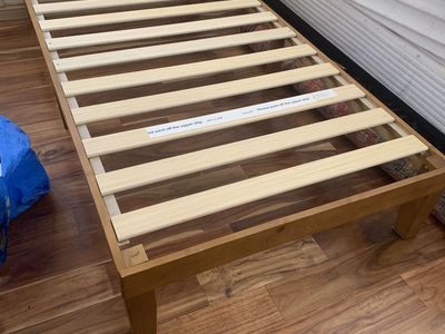 Twin Bed Wood