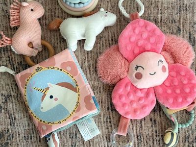 NB-6MO. Baby girl clothes, toys, bows, shoes and blankets grab bags!