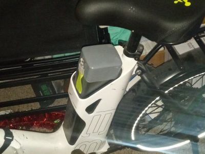 Aventon Sinch Foldable E-bike - White, Adjustable Suspension & Seat, 20" Wheels