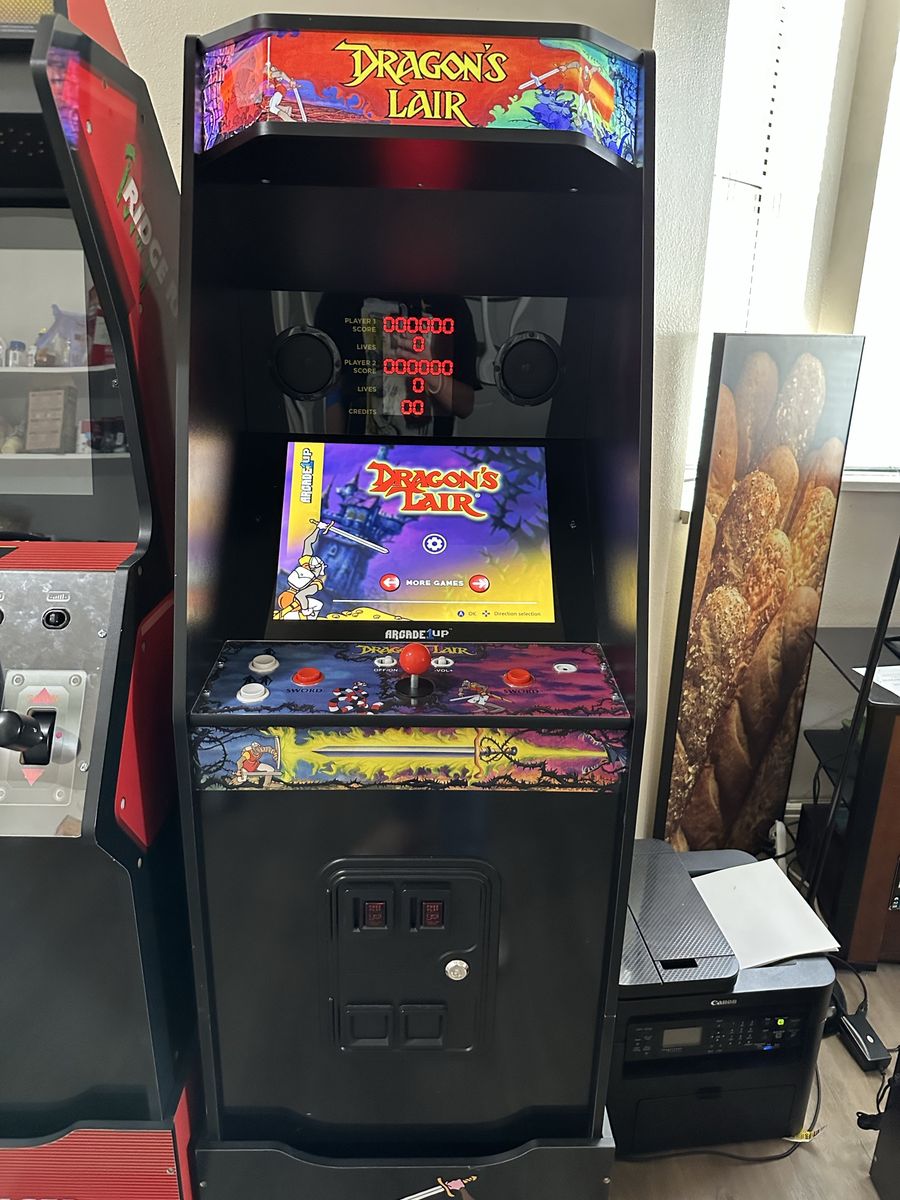 Arcade1Up Dragon's Lair Classic Arcade Game Cabinet