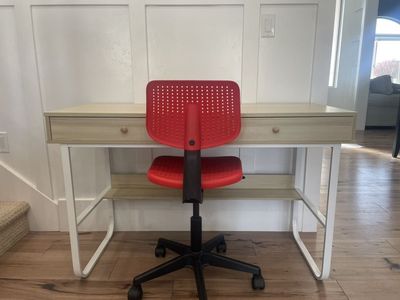 Desk And Chair