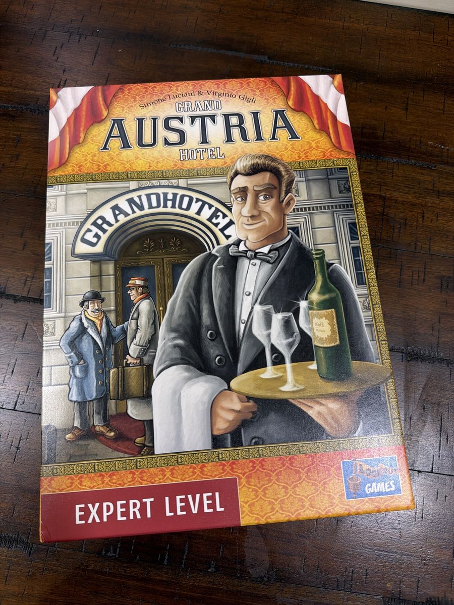 Grand Austria Hotel Board Game by Lookout Games